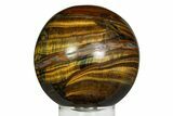 Polished Tiger's Eye Sphere - Huge Sphere #352442-1